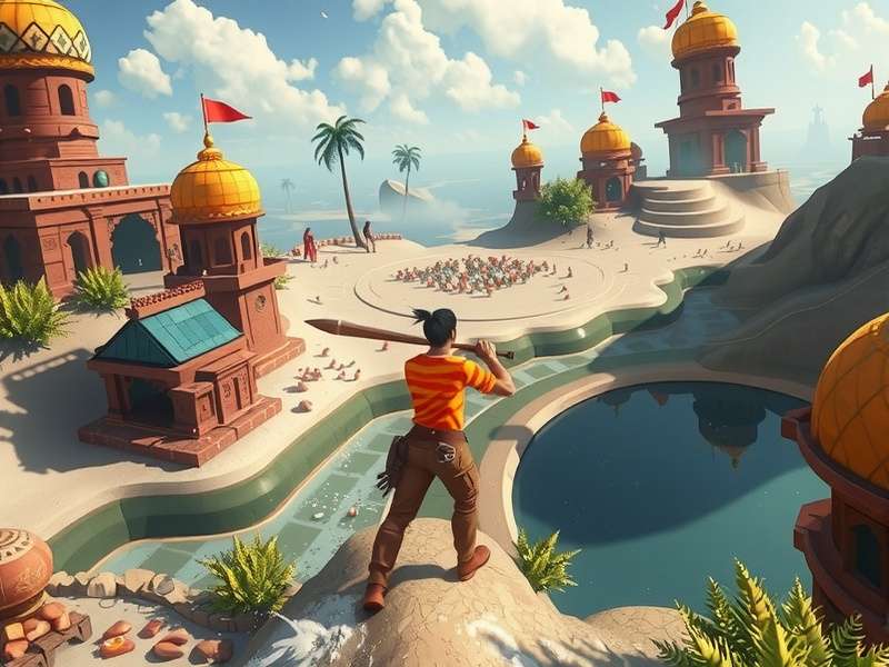 Drifting Lands Game Main Screen