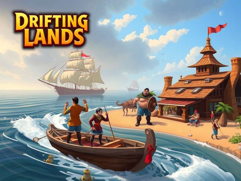 Drifting Lands RPG Game Screenshot