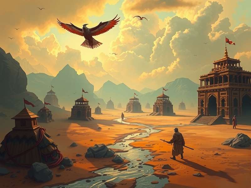 Drifting Lands Game Screenshot - एक्शन से भरपूर गेमप्ले