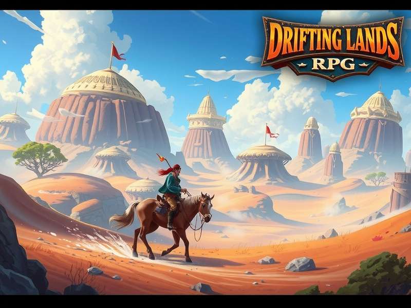 Drifting Lands RPG Game Screenshot