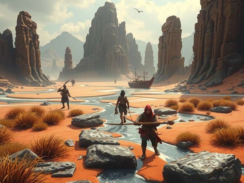 Drifting Lands RPGVXACE गेम स्क्रीनशॉट