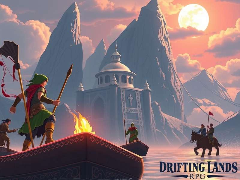 Drifting Lands RPG Game Interface