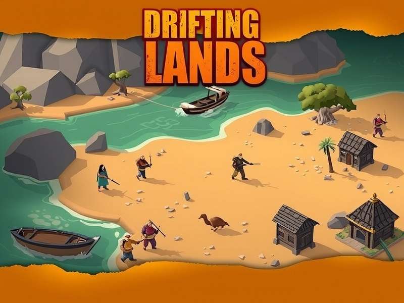 Drifting Lands Gameplay Screenshot