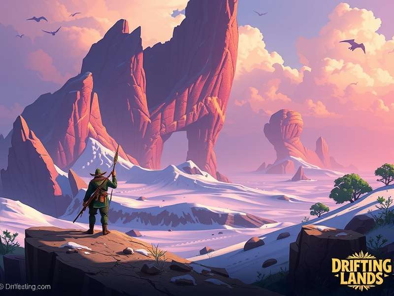 Drifting Lands गेमप्ले दृश्य