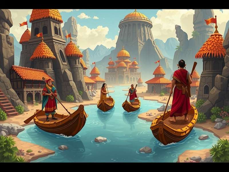 Drifting Lands RPG Game Main Screen