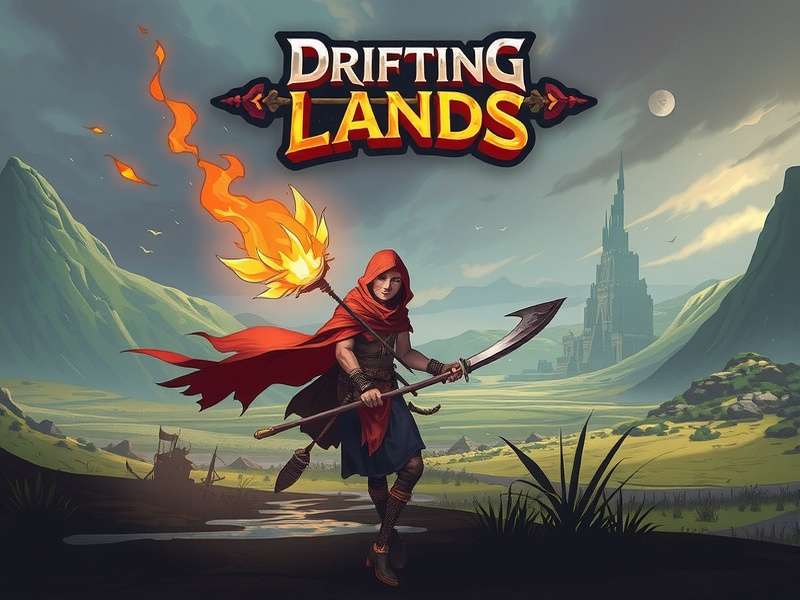 Drifting Lands RPG गेमप्ले स्क्रीनशॉट