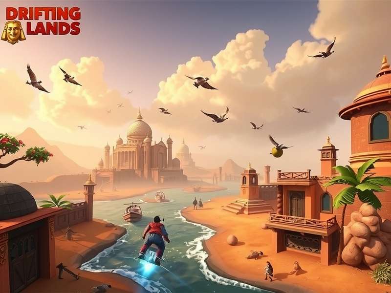 Drifting Lands gameplay screenshot 1