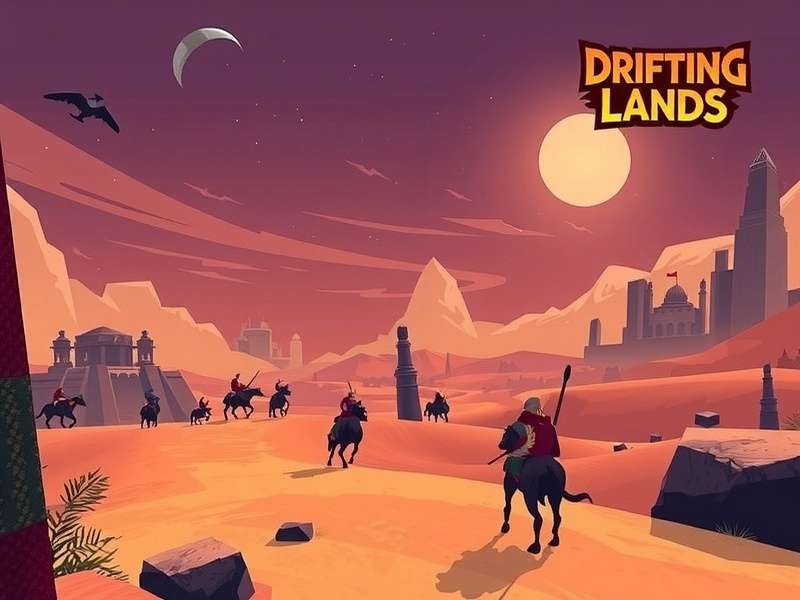 Drifting Lands RPG गेम का मुख्य स्क्रीनशॉट