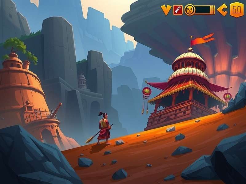 Drifting Lands RPG Game Main Screen