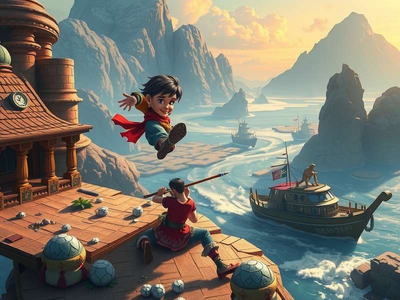 Drifting Lands RPG Game Screenshot