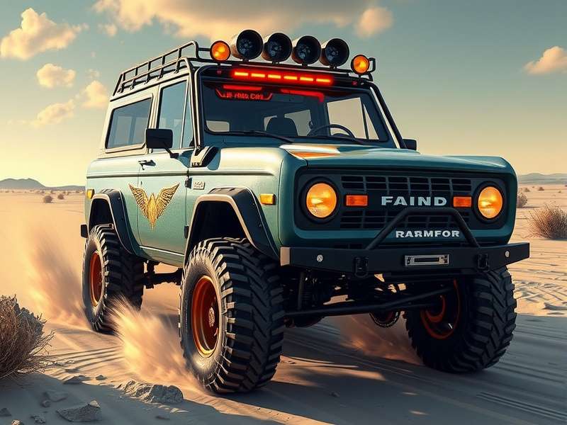 Drifting Lands RPG Offroad Bronco गेमप्ले