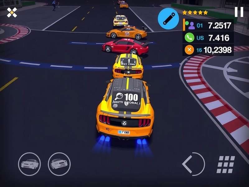 Drifting Lands Gameplay - High-speed drifting action with custom vehicle