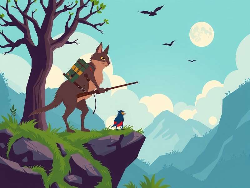 Hunters.io Unblocked intense multiplayer battle scene