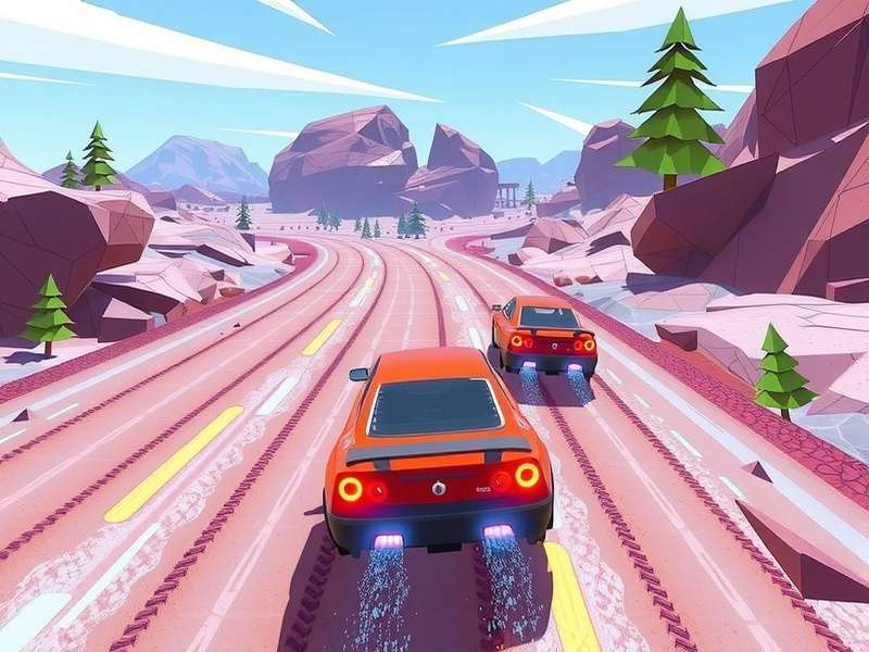 Action-packed gameplay scene from Drifting Lands showing a custom ship in combat