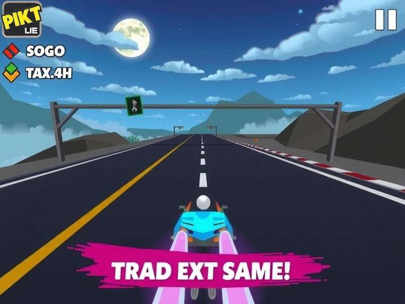 High-speed drift racing car in action on a mountain pass