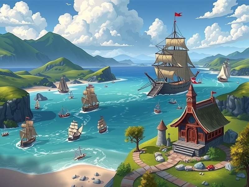 Drifting Lands RPG Games — action combat drifting scene