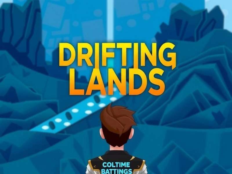Drifting Lands OST album artwork featuring the game's iconic drifting landscape with musical notes