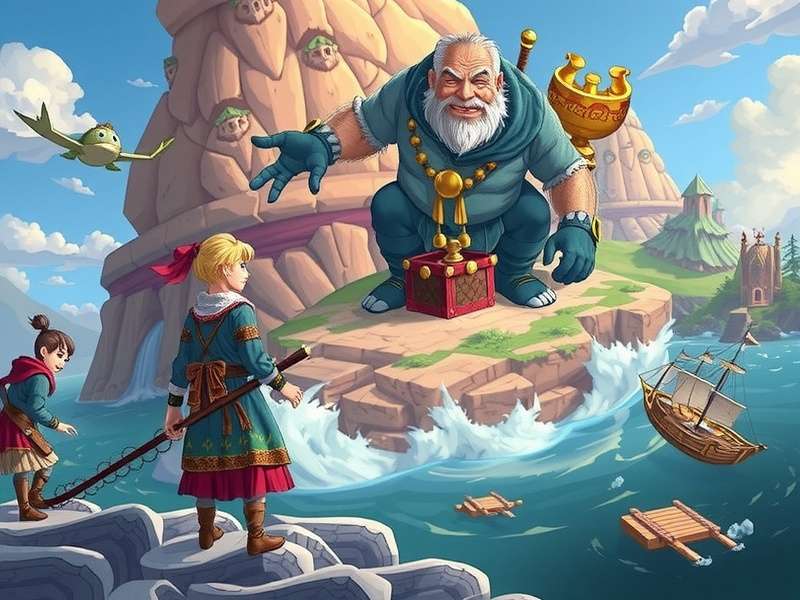 Drifting Lands RPG Games Online — Hero banner showing gameplay and Indian community