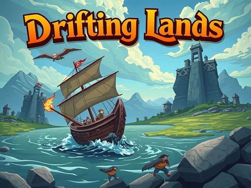 Drifting Lands Rpg — Horizon of Ruins landscape with floating islands and ancient tech
