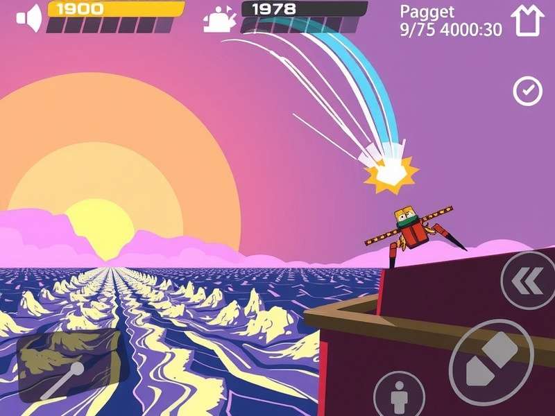 Drifting Lands Gameplay Recorder interface showing aerial combat capture overlay