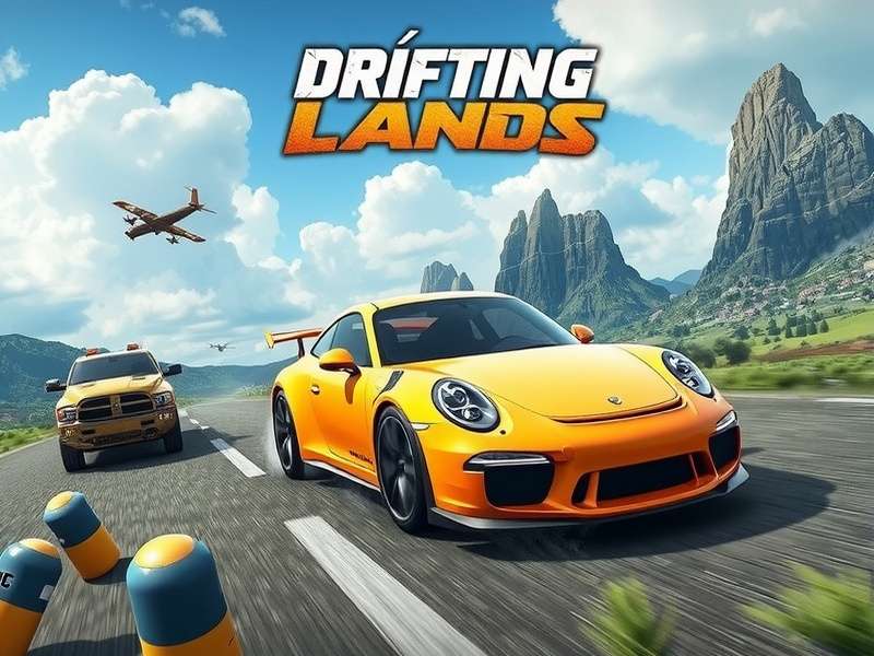 Drifting Lands RPG Games Online Car — open world drifting action