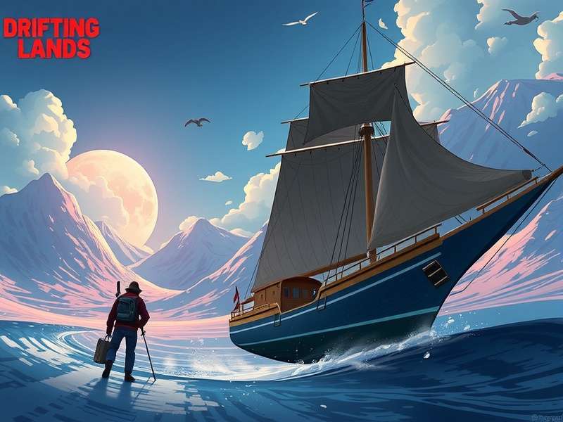 Drifting Lands RPG Games PC Steam — action drifting and combat gameplay screenshot