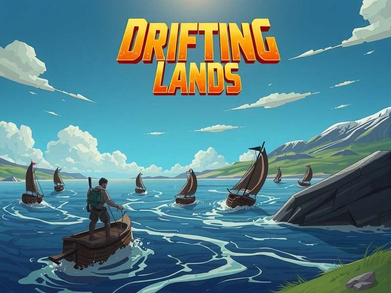 Drifting Lands RPG expansive open world with drifting vehicles and fantasy landscape