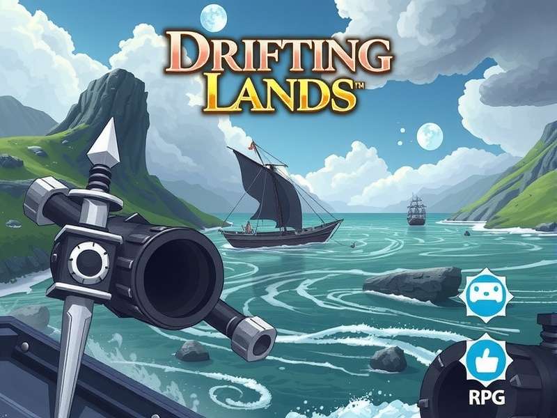 Drifting Lands Rpg job training portal overview with heroes and skill trees