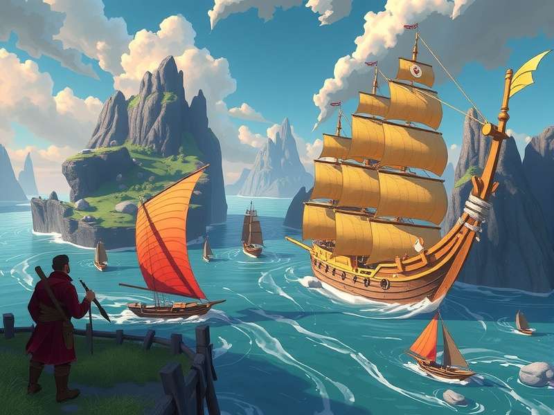 Drifting Lands Rpg gameplay action scene with drifting cars and mountainous backdrop