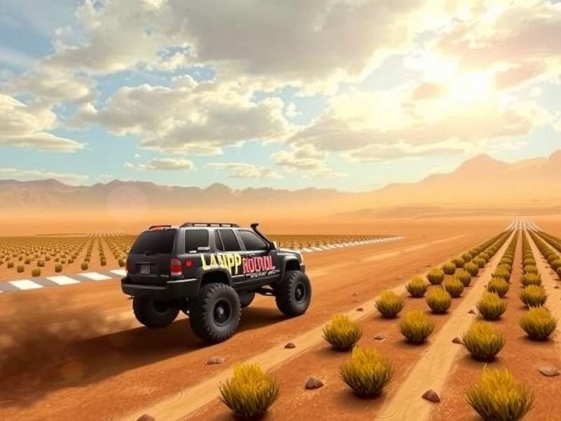 Drifting Lands RPG Offroad Vehicle – in-game offroad drifting action on Indian terrain